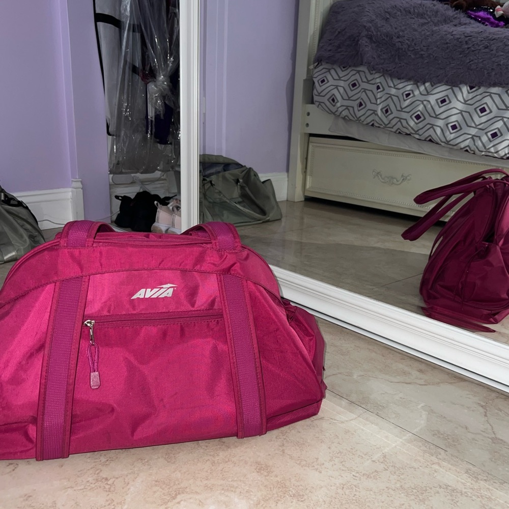 Shoulder pink bag